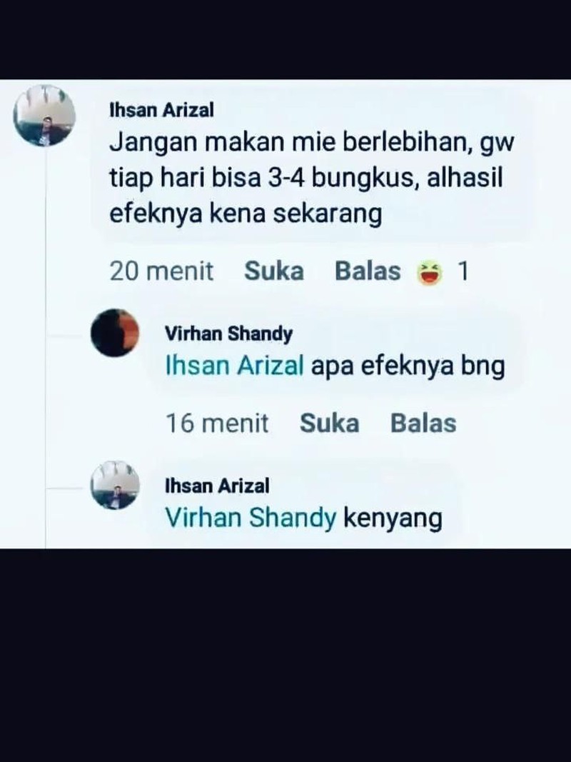 Chat berikut ini jadi gambaran bahwa warga +62 lumayan random orang-orangnya. Ada aja tingkahnya yang bikin nyengir.