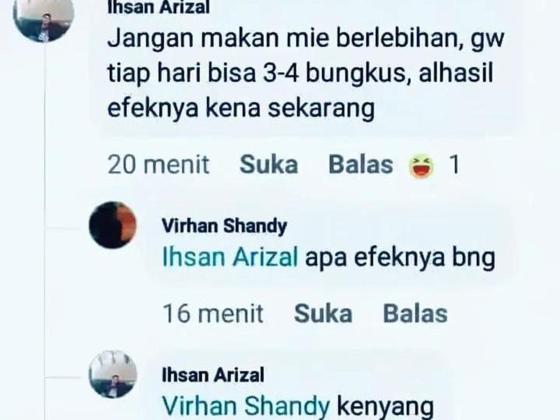 Chat berikut ini jadi gambaran bahwa warga +62 lumayan random orang-orangnya. Ada aja tingkahnya yang bikin nyengir.