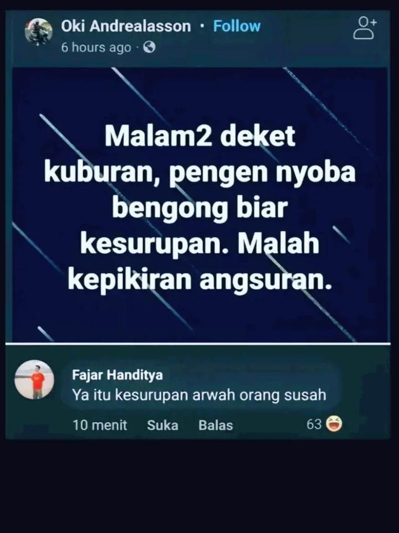 Chat berikut ini jadi gambaran bahwa warga +62 lumayan random orang-orangnya. Ada aja tingkahnya yang bikin nyengir.