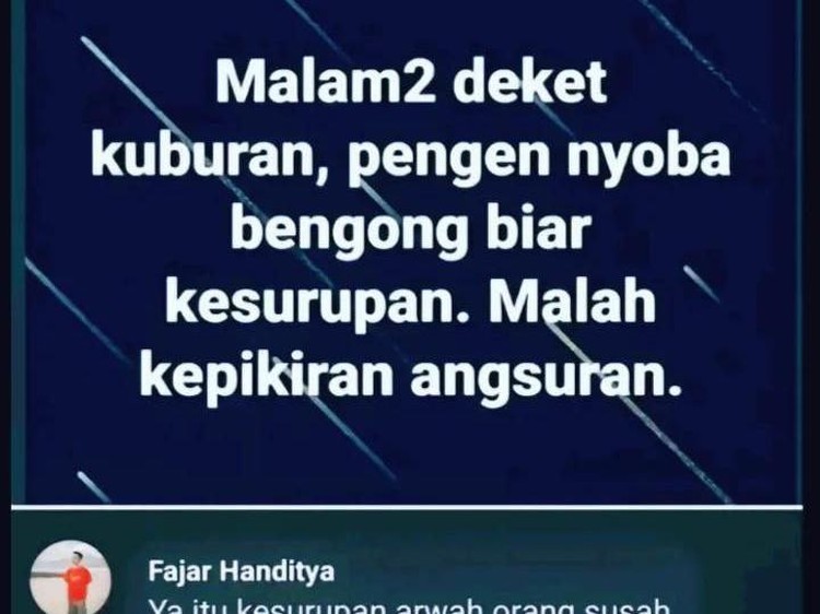 Chat berikut ini jadi gambaran bahwa warga +62 lumayan random orang-orangnya. Ada aja tingkahnya yang bikin nyengir.