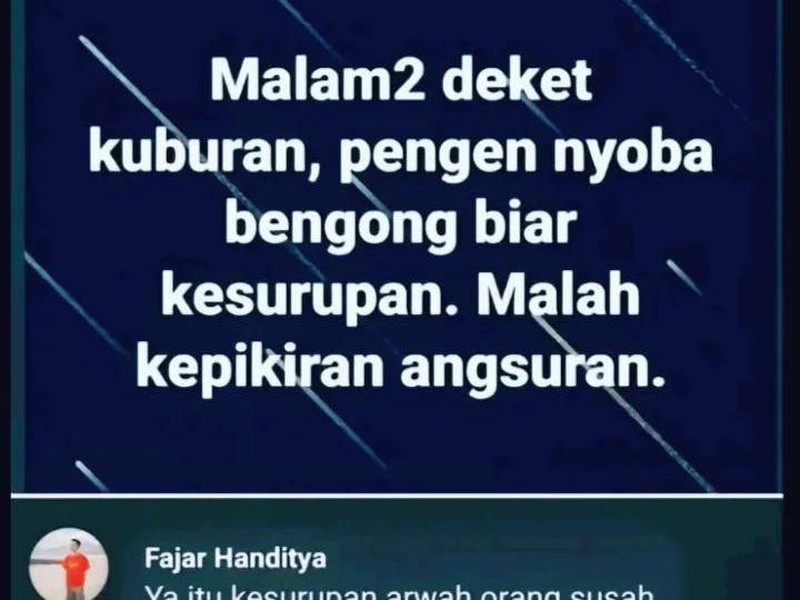 Chat berikut ini jadi gambaran bahwa warga +62 lumayan random orang-orangnya. Ada aja tingkahnya yang bikin nyengir.