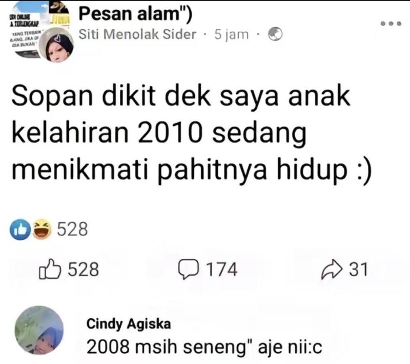 Chat berikut ini jadi gambaran bahwa warga +62 lumayan random orang-orangnya. Ada aja tingkahnya yang bikin nyengir.