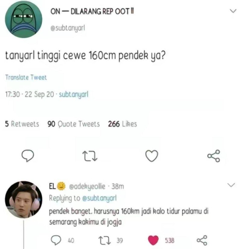 Chat berikut ini jadi gambaran bahwa warga +62 lumayan random orang-orangnya. Ada aja tingkahnya yang bikin nyengir.
