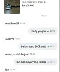 Chat berikut ini jadi gambaran bahwa warga +62 lumayan random orang-orangnya. Ada aja tingkahnya yang bikin nyengir.