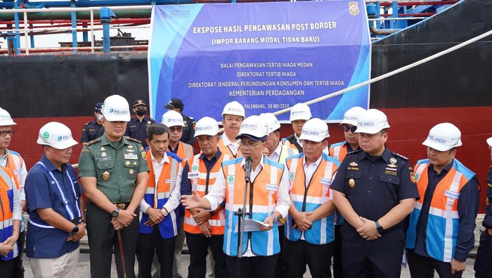Mendag Zulhas Sita Kapal Tanker senilai Rp 50 miliar.