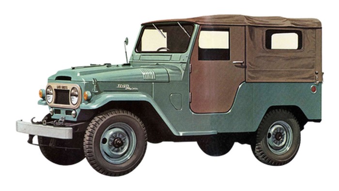 Mobil Hardtop, Toyota Land Cruiser FJ40.