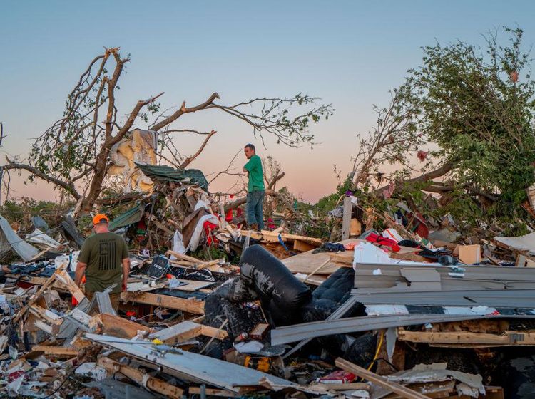 Dampak Kerusakan Akibat Tornado yang Menerjang Oklahoma
