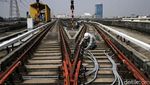 Seperti Ini Perawatan Berkala Prasarana LRT Jakarta
