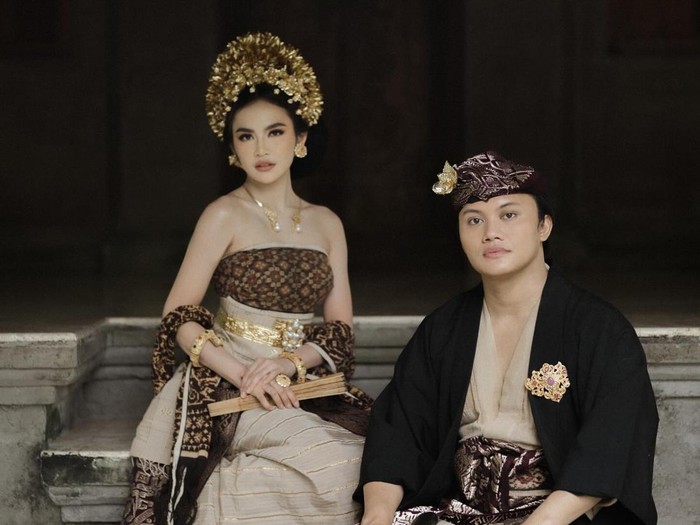 Potret Pre Wedding Mahalini & Rizky Febian, Pakai Adat Bali Meski Nanti Menikah Secara Islam