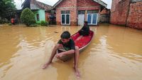 Potret Ratusan Rumah Terendam Banjir Di Jambi