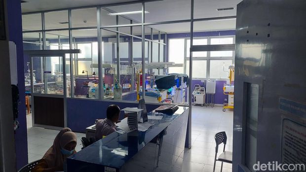 ruang tempat bayi jumbo dirawat di RSUD Cililin