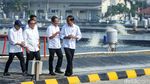 Tawa Semringah Jokowi Saat Resmikan Modeling Tambak Budi Daya Ikan Nila