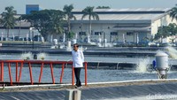 Kawasan modeling budidaya ikan nila salin milik Kementerian Kelautan dan Perikanan (KKP) di Karawang, Jawa Barat. Kawasan tersebut dibangun dengan biaya investasi sebesar Rp 76 miliar.
