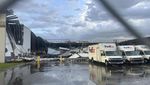 Tornado Dahsyat Hancurkan Gudang FedEx di Michigan
