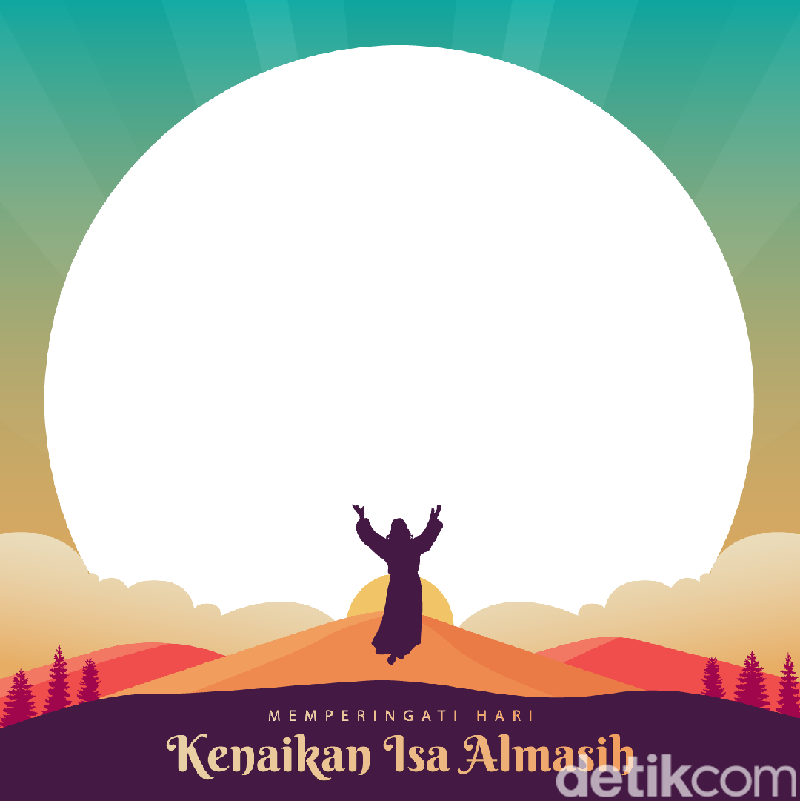 Twibbon Kenaikan Yesus Kristus 2024
