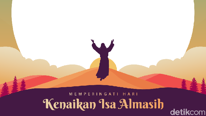 Twibbon Kenaikan Yesus Kristus 2024