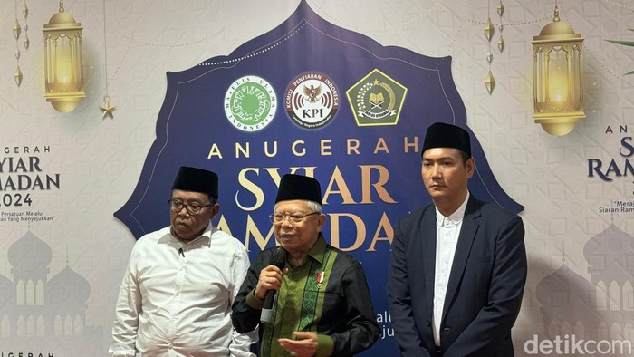 Wapres Ma’ruf Amin. (Gisella Previan Laoh/detikcom)