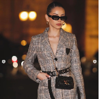 Alyssa Daguise yang fashionista kerap diundang ke acara fashion dunia seperti Paris Fashion Week.Inilah penampilan Alyssa Daguise saat menghadiri fashion show Louis Vuittong Fall/Winter 2024. Foto: Dok. Instagram Alyssa Daguise
