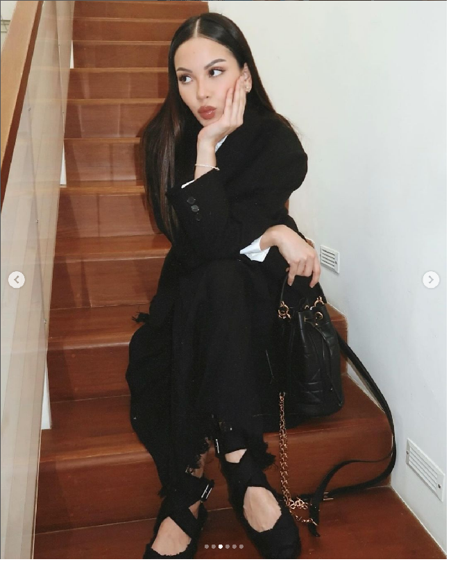 Kini di tengah kesibukan Alyssa Daguise sebagai influencer fashion, dia digosipkan kembali pacaran dengan Al Ghazali. Gosip ini berhembus setelah keduanya diduga mengunggah foto makan bersama. Foto: Dok. Instagram Alyssa Daguise