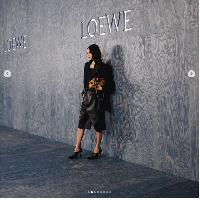 Menjadi fashionista, Alyssa Daguise diundang ke China untuk menghadiri Loewe Crafted World di Shanghai. Foto: Dok. Instagram Alyssa Daguise