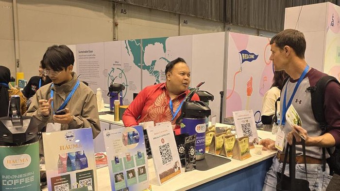 BRI Bawa UMKM Kopi Bandung ‘Gravfarm’ Mejeng di Specialty Coffee Expo AS