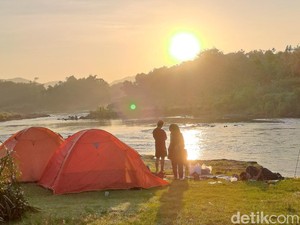Syahdunya, Camping di Bibir Sungai di Potrobayan River Camp