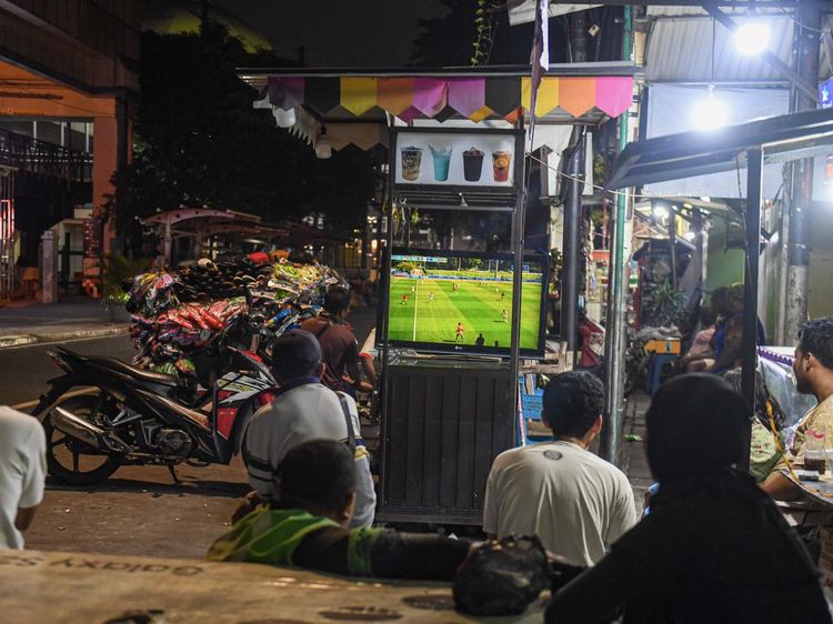 Deg-degan Nobar Timnas Indonesia U-23 Lawan Guinea