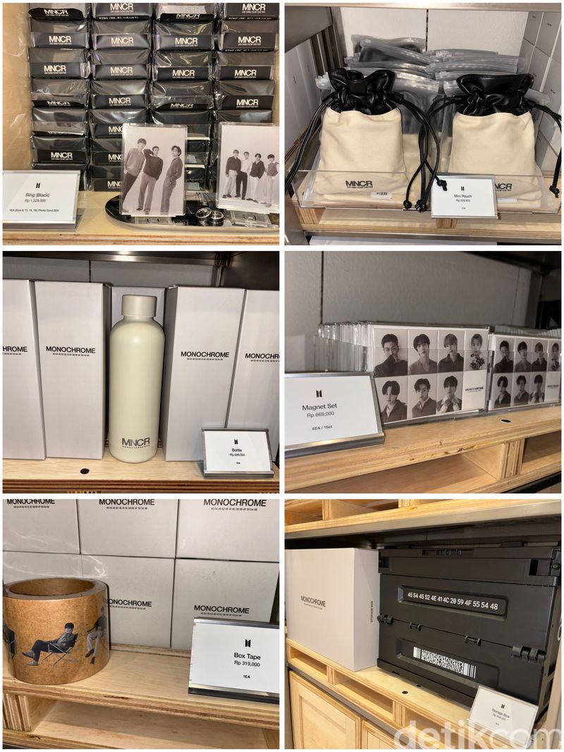 Ini Item Termahal & Termurah di BTS POP UP MONOCHROME: 59 Ribu vs 3,7 Juta