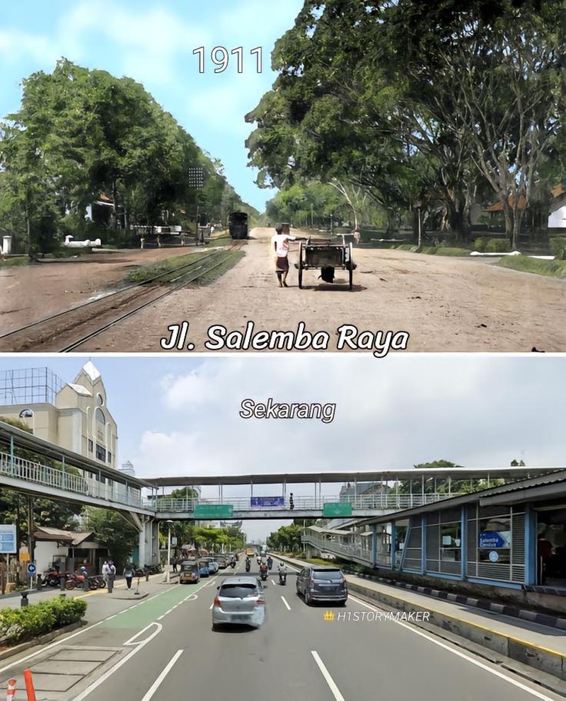 Jakarta Dulu vs Sekarang