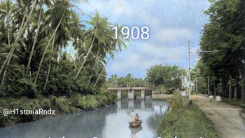 Perbedaan mencengangkan Jalan Gunung Sahari di 1980 vs sekarang. Foto: TikTok/@geminiranja