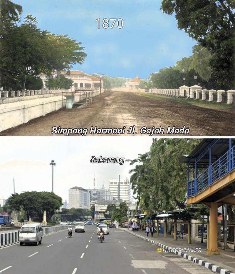 Jakarta Dulu vs Sekarang