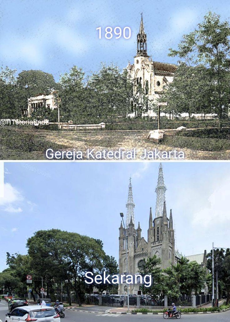 Jakarta Dulu vs Sekarang