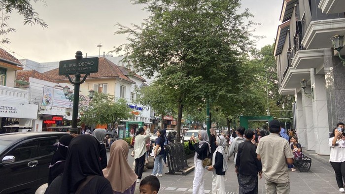 Kawasan Malioboro Saat Long Weekend 9 Mei 2024