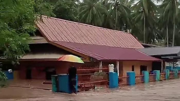 Kondisi Desa Manyampa, Kecamatan Ujung Loe, Bulukumba terendam banjir. Dokumen Istimewa