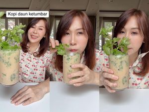 Kopi Daun Bawang Viral, Food Influencer Ini Juga Coba Kopi Daun Ketumbar