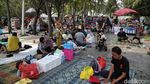 Libur Panjang, Pantai Ancol Diserbu Pengunjung