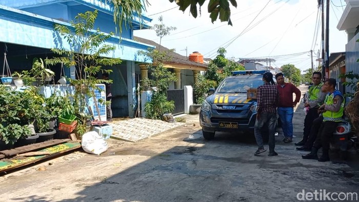 Lokasi kebakaran rumah warga di komplek Sako Palembang.