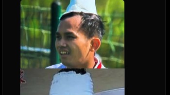 Akhirnya perban Witan benar-benar lepas. Tapi kemudian banjir meme lucu... Foto: Twitter