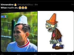 Meme Kocak Witan Cosplay Jadi Jarjit, Ipin hingga Ibu-ibu Sinetron