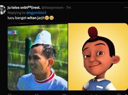 Meme Kocak Witan Cosplay Jadi Jarjit, Ipin hingga Ibu-ibu Sinetron