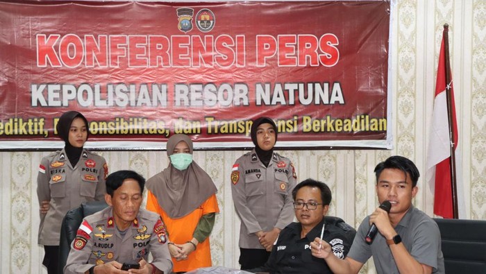 Oknum guru di Natuna ditangkap polisi diduga cabuli siswi. (Dok Polres Natuna)