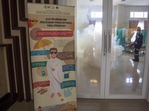 Pengasapan Asrama Haji Indramayu Cegah Nyamuk Sebar Penyakit