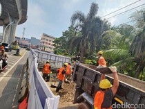 Proyek Saluran Air Jacking untuk Atasi Genangan Air di Cipulir