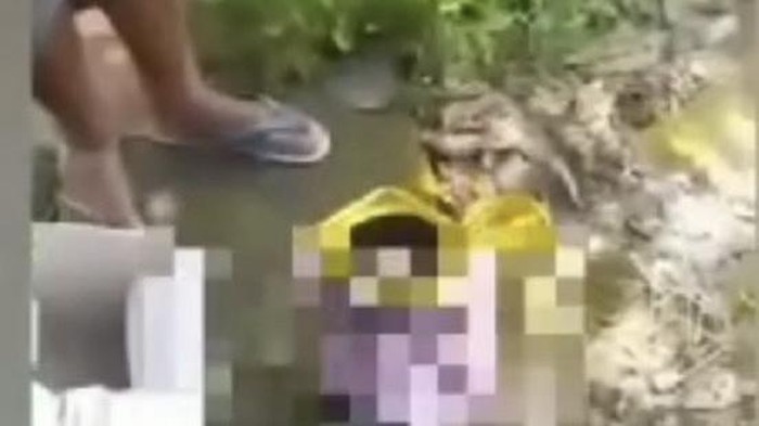 Warga di Parepare menemukan mayat bayi di dalam kaleng makanan.