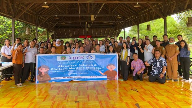 52 Siswa SD hingga SMP mengikuti pelatihan Platform Merdeka Belajar di Kubu Raya,  Kalbar. Dokumen Istimewa
