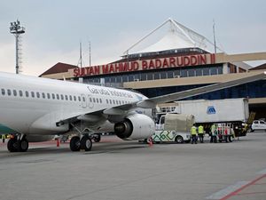 Momen Nataru, Pergerakan Pesawat di SMB II Palembang Naik Hampir 10%