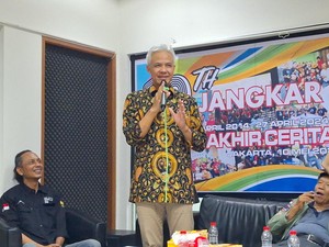 Ganjar di Hadapan Relawan: Politik Itu Ada Moral, Fatsun dan Etikanya