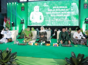 Di Harlah Muslimat NU, Khofifah Dapat Sambutan Pj Walkot Probolinggo