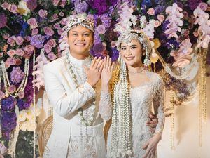 Foto: Cantiknya Mahalini, Gadis Bali Jadi Pengantin Sunda Dinikahi Rizky Febian