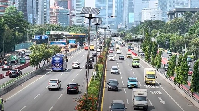 Situasi Tol Dalam Kota, Jumat (10/5)